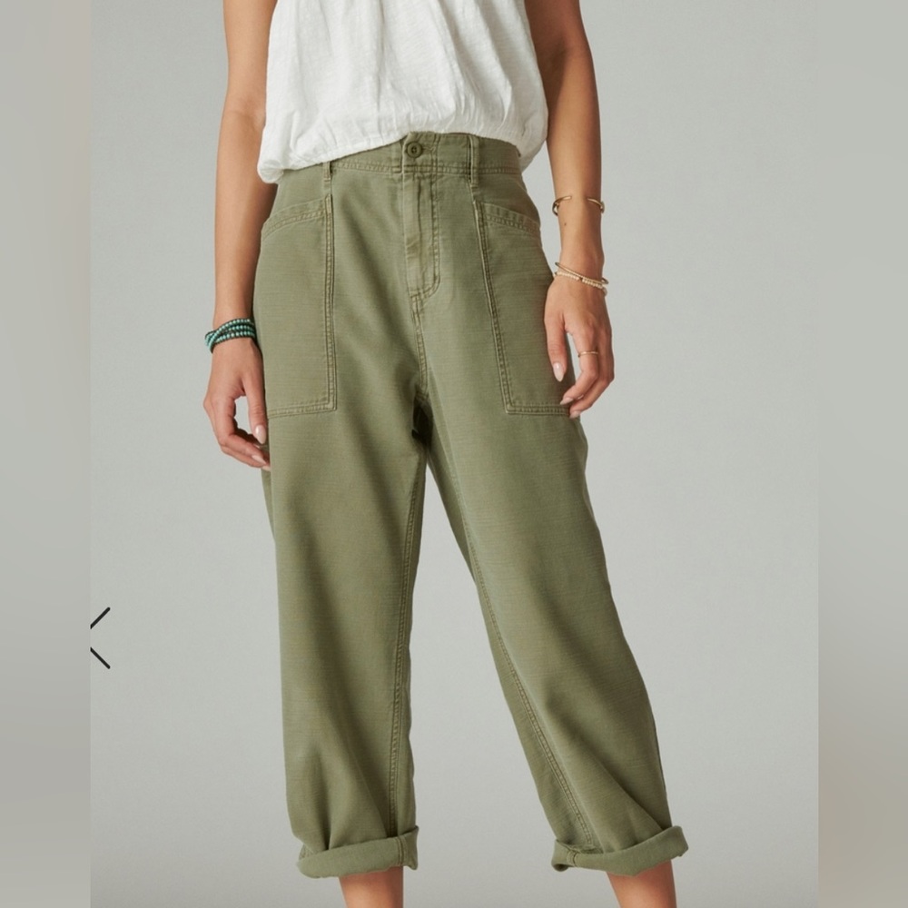 Lucky Brand Easy Pocket Utility Pant Size 8